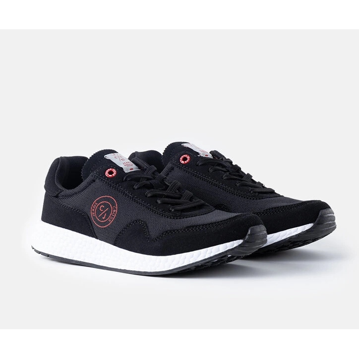 Svarta Cross Jeans sneakers för män 1