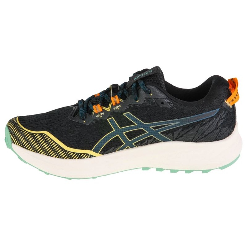 Asics Fuji Lite 4 M 1011B698-002 löparskor svart 1