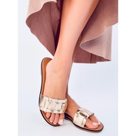 Seastar Lotts Gold flipflops för damer gyllene 1