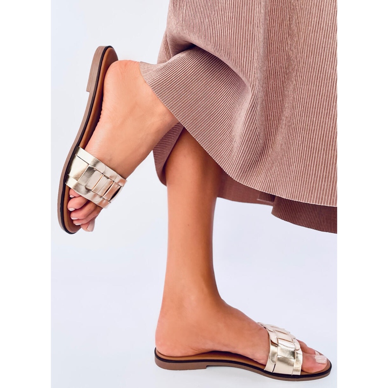 Seastar Lotts Gold flipflops för damer gyllene 2