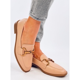 Jonna Khaki dam loafers beige 2