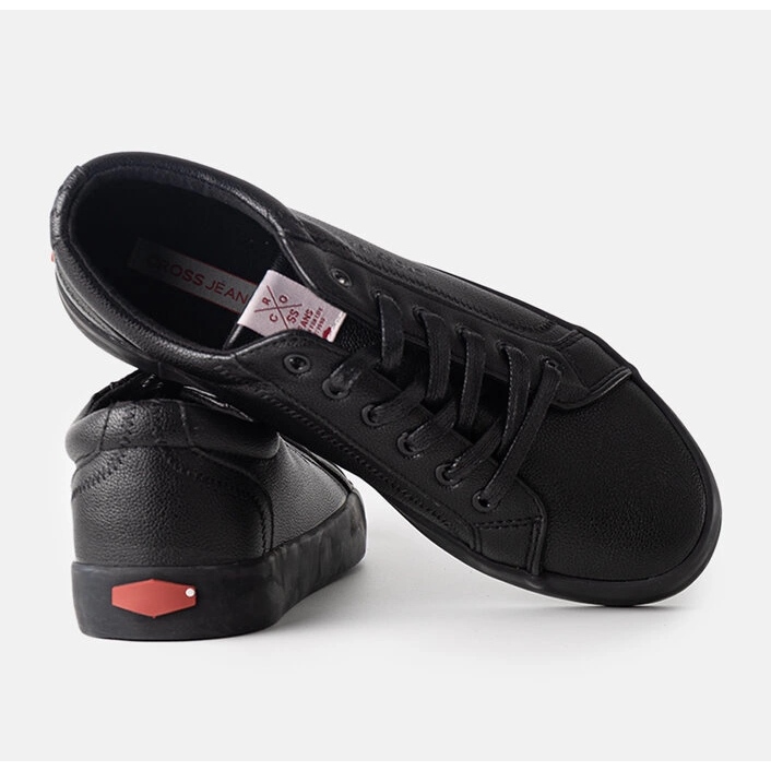 Svarta Cross Jeans -sneakers för kvinnor 2