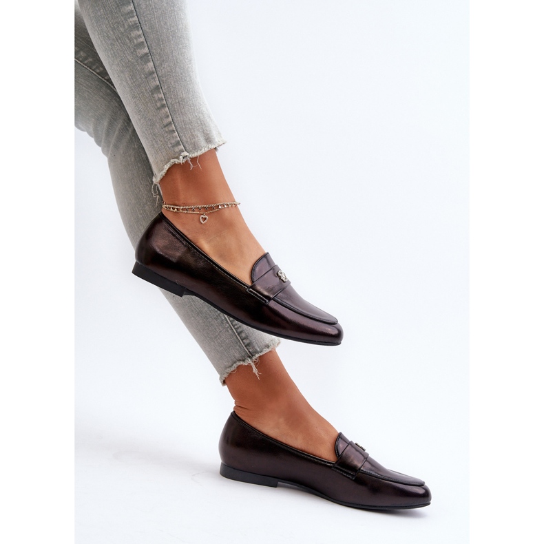 Plattklackade dammockasiner Svart Sylvaine 1