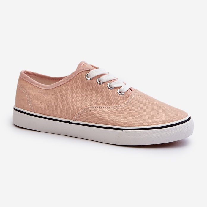 Klassiska Dam Sneakers Sneakers Rosa Olvali 1