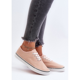 Klassiska Dam Sneakers Sneakers Rosa Olvali 2