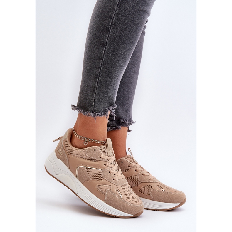 Sneakers för kvinnor Brun Lenivia 2