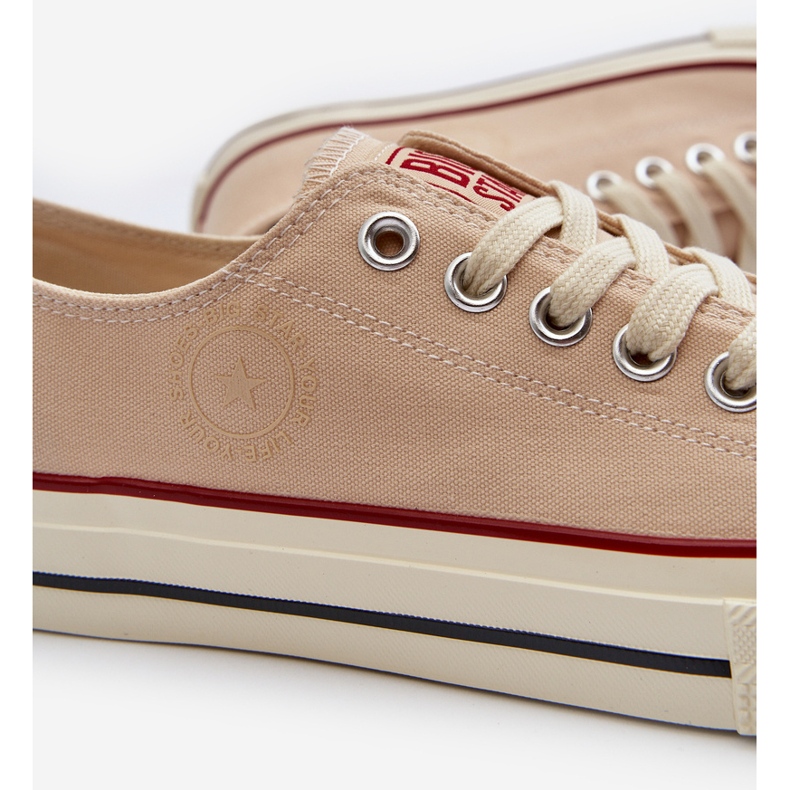 Låga sneakers för män Big Star NN174100 Beige 2