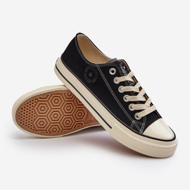 Låga sneakers för män Big Star NN174099 Svart 1