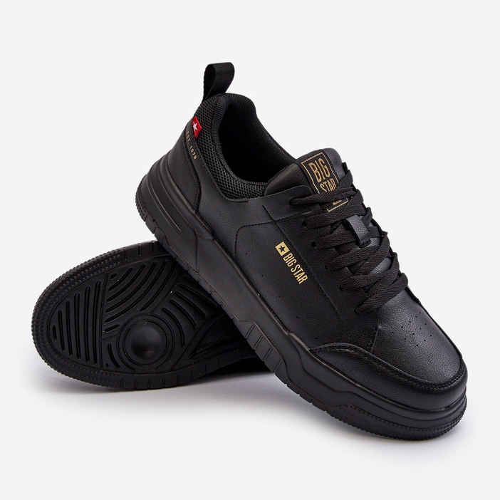 Herrsneakers Memory Foam System Big Star NN174148 Svart 2