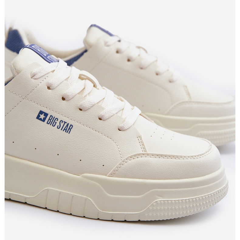 Herrsneakers Memory Foam System Big Star NN174150 Ljusbeige 2