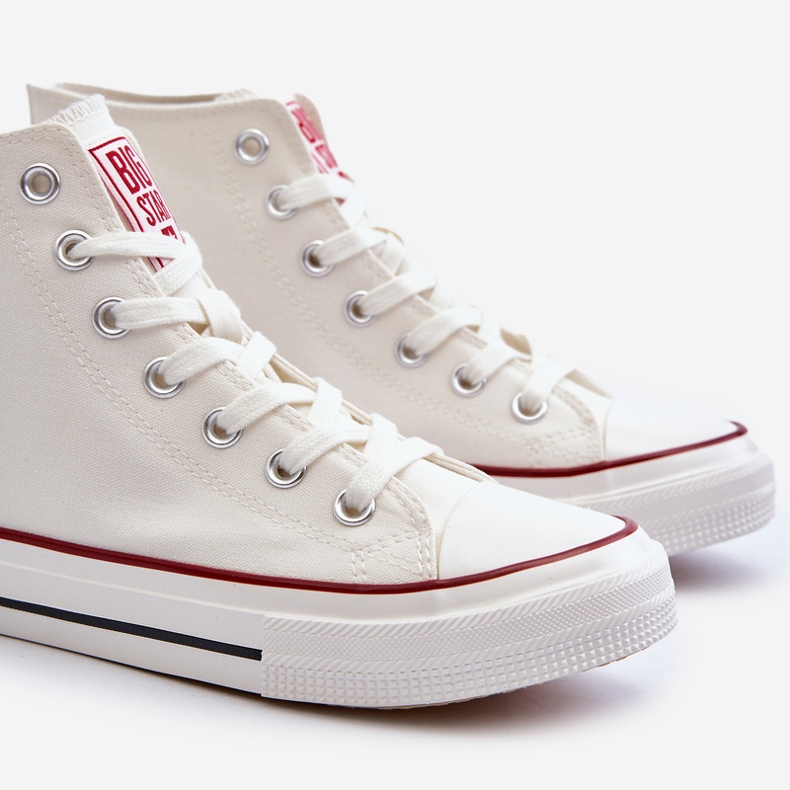 High-top herrsneakers Big Star NN174104 Vit 1