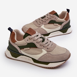 Herrsneakers Memory Foam System Big Star NN174349 Beige 1