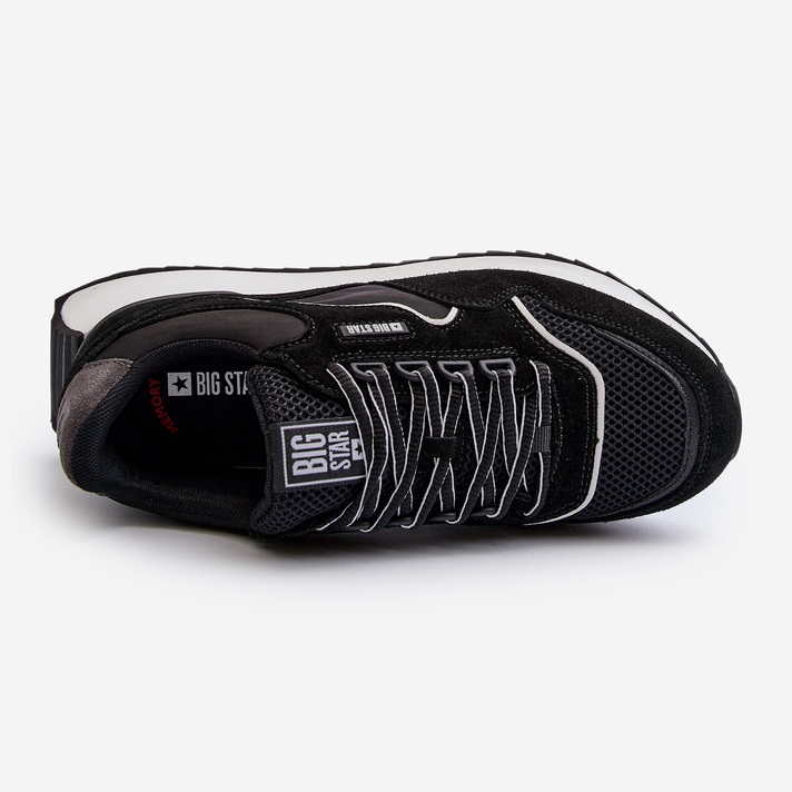 Herrsneakers Big Star NN174321 Memory Foam System Svart 1