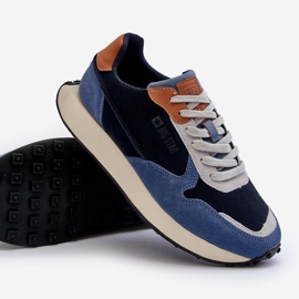 Herrsneakers Memory Foam System Big Star NN174356 Marinblå 2