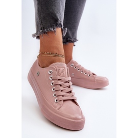 Klassiska damsneakers Big Star NN274291 Rosa 6