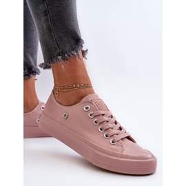 Klassiska damsneakers Big Star NN274291 Rosa 9