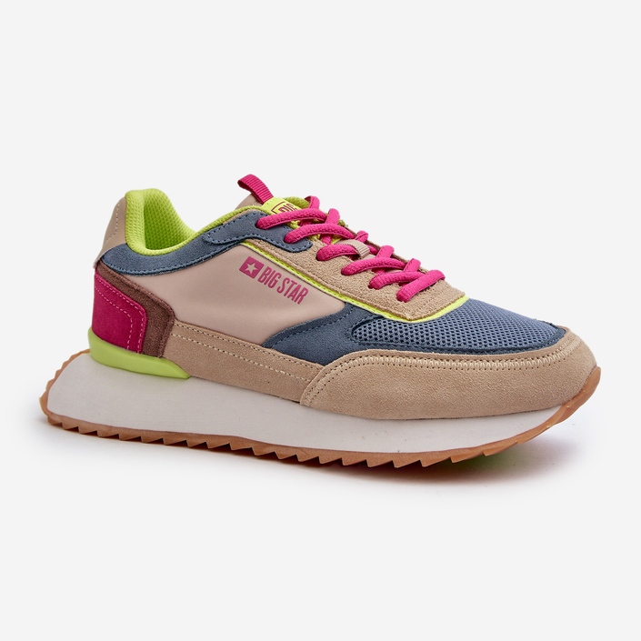 Dam Sneakers Memory Foam System Big Star NN274692 Flerfärgad blå 1