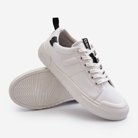 Låga sneakers för män Memory Foam System Big Star NN174154 vit 1