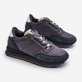 Herrsneakers Memory Foam System Big Star NN174326 Marinblå 1