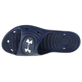 Herr under Armour Locker IV SL 3023758-401 Navy Blue Foam Slippers blå 2