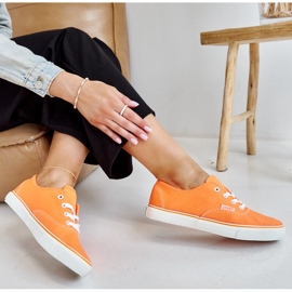 Orange klassiska Erla sneakers 2