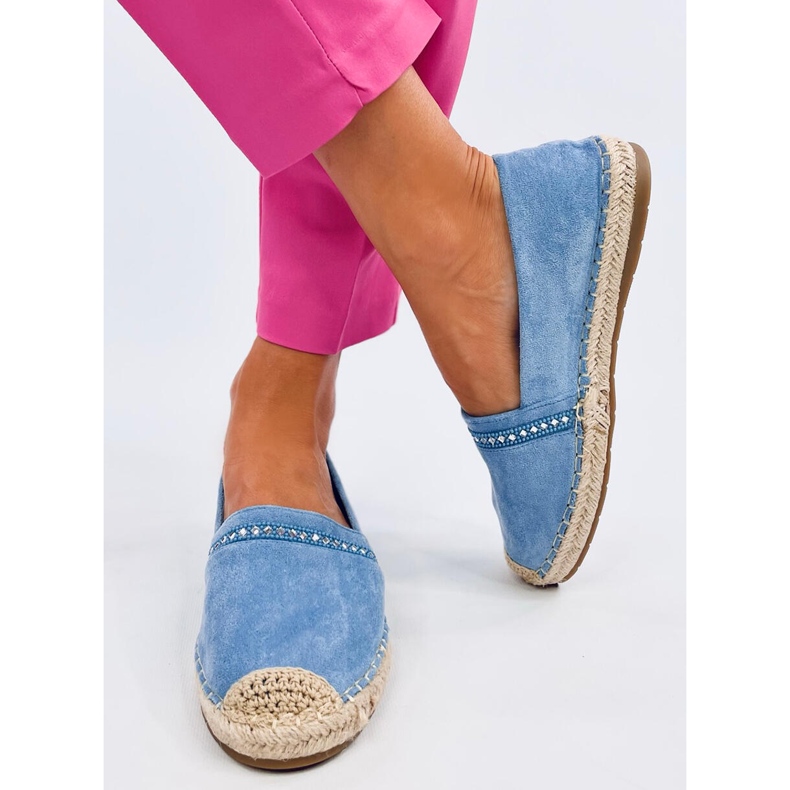 Etance Blue espadrillor för kvinnor blå 1