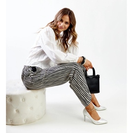 Silvermetallic höga klackar med Paume-läderinlägg 1