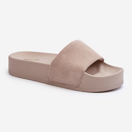 Damrutschbanor i mocka på plattformen Big Star NN274A671 Beige 1