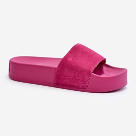 Damrutschbanor i mocka på plattformen Big Star NN274A672 Fuchsia rosa 2