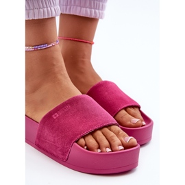 Damrutschbanor i mocka på plattformen Big Star NN274A672 Fuchsia rosa 1