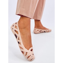 Meliski Chassa Naken genombruten balettlägenheter beige 3