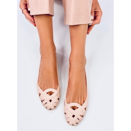Meliski Chassa Naken genombruten balettlägenheter beige 4