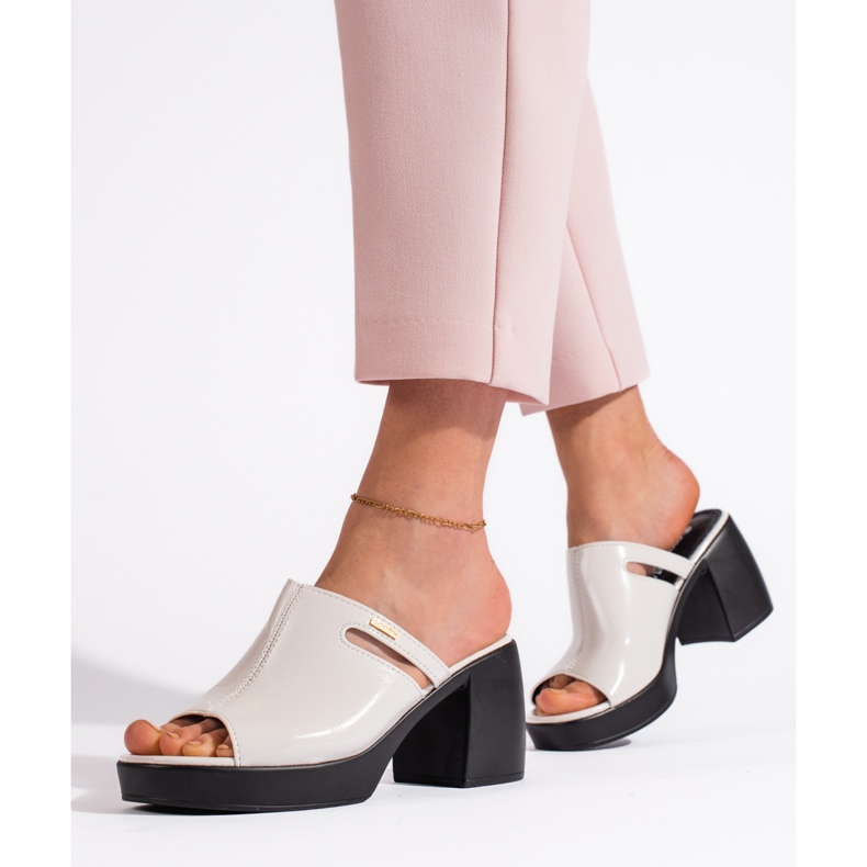 Goodin Vita högklackade flipflops för kvinnor 1