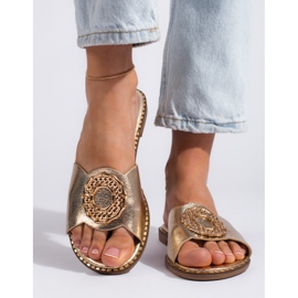 Goodin Gyllene tofflor för kvinnor 1