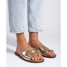 Goodin Gyllene tofflor för kvinnor 2