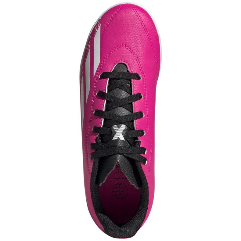 Adidas X Speedportal.4 In Jr GZ2449 fotbollsskor rosa 1
