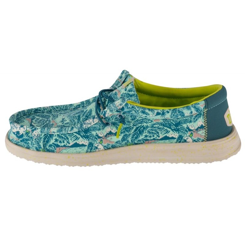 Hey Dude Wally H2O Tropical M 40702-4OR skor blå 1
