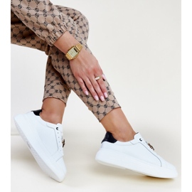 Vinceza vita läder sneakers 1