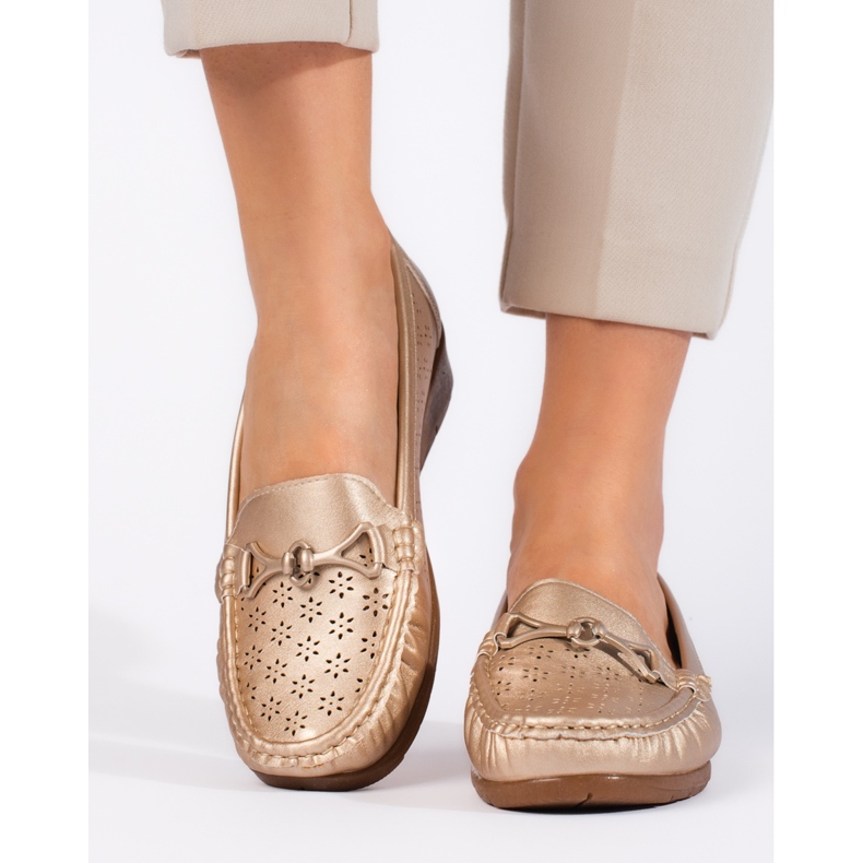 Dammockasiner i guld gyllene 1