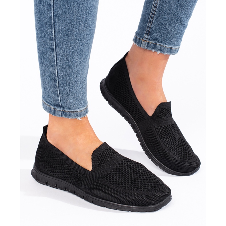 Slip on sneakers, svarta 1