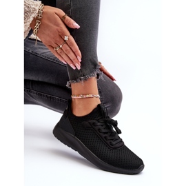 Sportssneakers dam 4F 4FRSS24FLOWF055 Svart 1