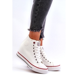 Wedge Sneakers för kvinnor Cross Jeans NN2R4004 Vit 1