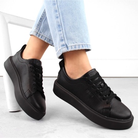 Svarta plattformssportskor Big Star NN274320 1