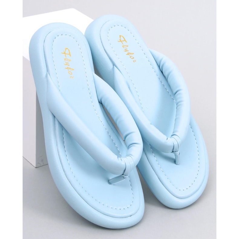 Kvinnors Cliff Blue flipflops blå 1