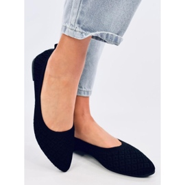 Balart Svarta mandelstrumpa ballerinor 1