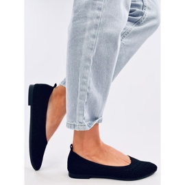 Balart Svarta mandelstrumpa ballerinor 2