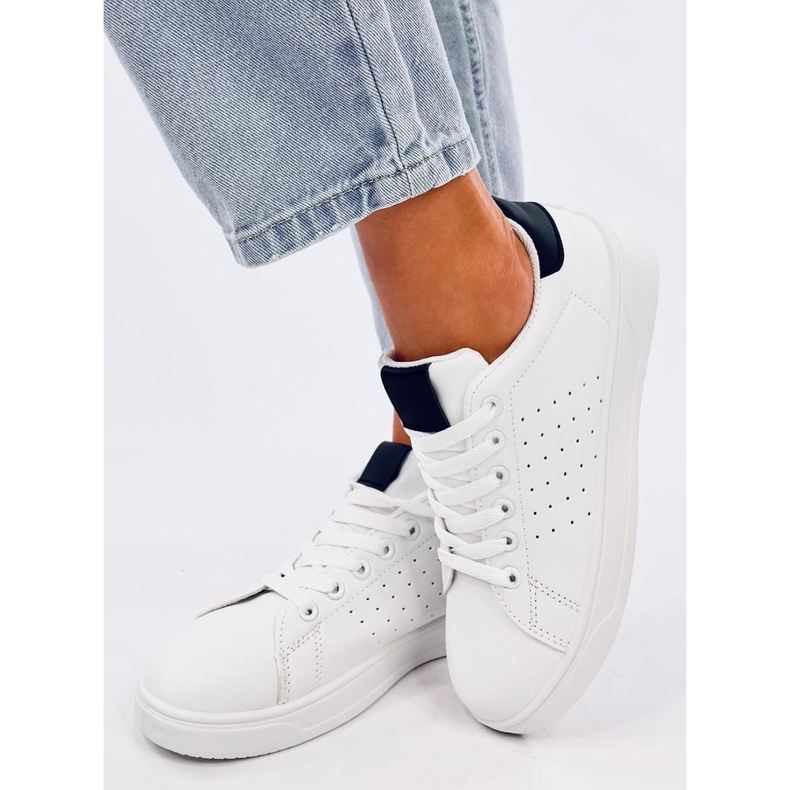 Helary VIT/SVART damsneakers 2