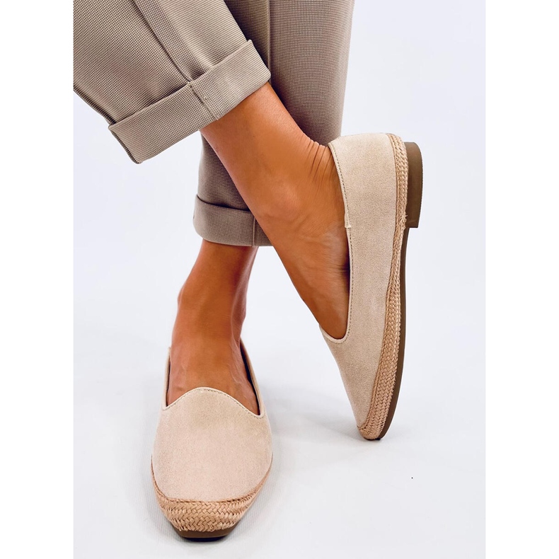 Valsedel Beige espadrillor för kvinnor 1