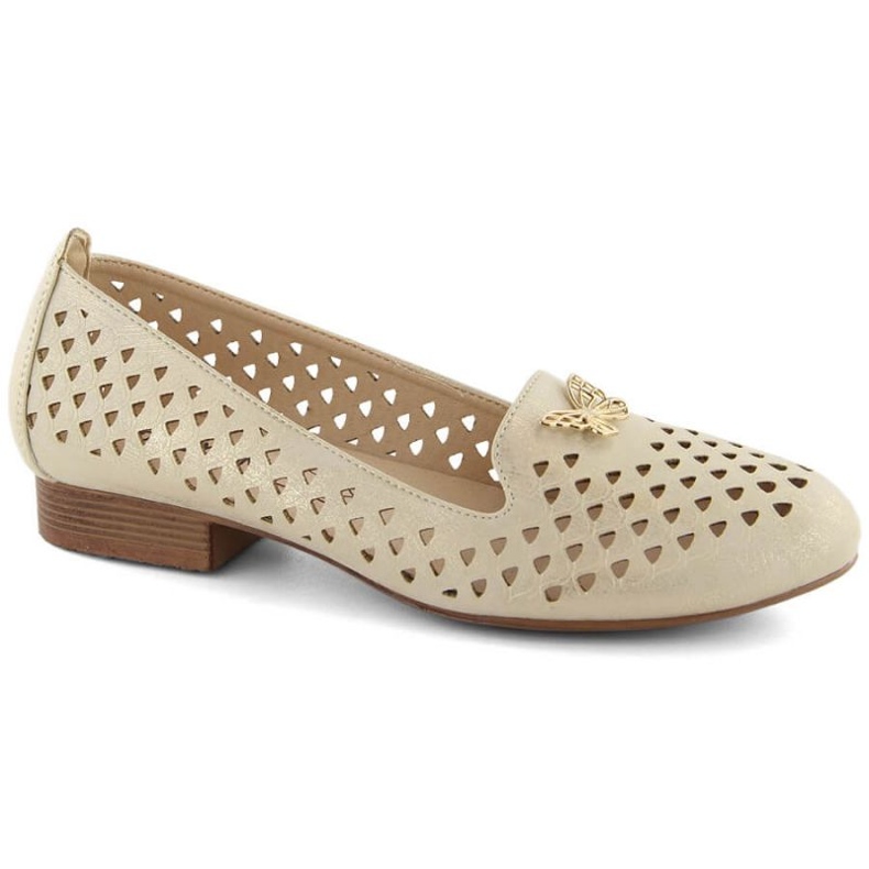 M.Daszyński W SAN35 genombrutna skor i guld gyllene 1