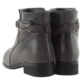 Stövlar Jodhpur stövlar W148 grå 2